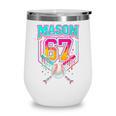 Mason 67 Ice Cream Drip Baseball Ice Cream Drip Wine Tumbler Mason 67 Ice Cream Drip Baseball Ice Cream Drip Wine Tumbler