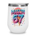 Mason 67 Meme Ice Cream Baseball Drip Wine Tumbler Mason 67 Meme Ice Cream Baseball Drip Wine Tumbler
