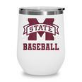 Mississippi State Baseball Bulldogs NCAA MS16 Wine Tumbler Mississippi State Baseball Bulldogs NCAA MS16 Wine Tumbler