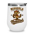 Missoula Mudweasels Retro Minor League Baseball Wine Tumbler Missoula Mudweasels Retro Minor League Baseball Wine Tumbler