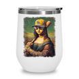 Mona Lisa Baseball Trending Aesthetic Streetwear Wine Tumbler Mona Lisa Baseball Trending Aesthetic Streetwear Wine Tumbler