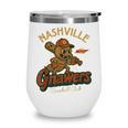 Nashville Gnawers Retro Minor League Baseball Wine Tumbler Nashville Gnawers Retro Minor League Baseball Wine Tumbler