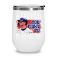 Nobody Is Born A Legend Pete Crow Armstrong Chicago Baseball Wine Tumbler