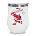 Santa Baseball Christmas Pajamas Xmas Men Kids Boys Wine Tumbler Santa Baseball Christmas Pajamas Xmas Men Kids Boys Wine Tumbler