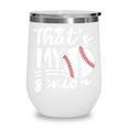 My Senior Baseball Senior Mom 2026 Baseball Senior Mama Wine Tumbler