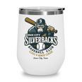 Sioux City Silverbacks Retro Minor League Baseball Wine Tumbler Sioux City Silverbacks Retro Minor League Baseball Wine Tumbler