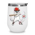 Six Seven 67 Baseball Cat Birthday Men Kids Boys Wine Tumbler