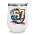 Six Seven Baseball Lifestyle 67 Meme Gen Alpha Slang Premium Tri-Blend Wine Tumbler