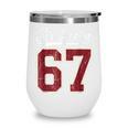 Six Seven Meme Boys Girls Kids 67 Baseball Jersey Wine Tumbler