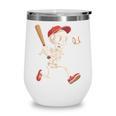 Skeleton Batting Baseball Halloween Boys Men Kids Wine Tumbler Skeleton Batting Baseball Halloween Boys Men Kids Wine Tumbler