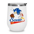 Sonic The Hedgehog Sonic Baseball Est 1991 Wine Tumbler Sonic The Hedgehog Sonic Baseball Est 1991 Wine Tumbler