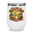 Spring Training 2026 Baseball Vintage Sunset Wine Tumbler