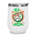 St Patrick Day Baseball Drip Ice Cream Kids Boys Men Wine Tumbler St Patrick Day Baseball Drip Ice Cream Kids Boys Men Wine Tumbler