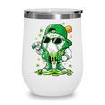 St Patrick Day Baseball Drip Ice Cream Men Boys Kids Wine Tumbler St Patrick Day Baseball Drip Ice Cream Men Boys Kids Wine Tumbler