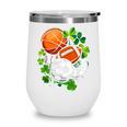 St Patricks Day Shamrock Basketball Baseball Football Soccer Wine Tumbler St Patricks Day Shamrock Basketball Baseball Football Soccer Wine Tumbler
