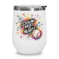 Stealing Bases And Hearts Baseball Puns Sports Wine Tumbler Stealing Bases And Hearts Baseball Puns Sports Wine Tumbler