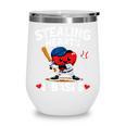 Stealing Hearts & Bases Valentine’s Day Baseball Love Wine Tumbler Stealing Hearts & Bases Valentine’s Day Baseball Love Wine Tumbler