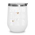 Things I Do In My Spare Time Baseball Lover Wine Tumbler