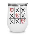 Tic Tac Toe Love Hearts Romantic Valentine Raglan Baseball Tee Wine Tumbler Tic Tac Toe Love Hearts Romantic Valentine Raglan Baseball Tee Wine Tumbler
