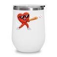 Valentine Baseball Heart Sport Valentines Day Men Boys Kids Wine Tumbler Valentine Baseball Heart Sport Valentines Day Men Boys Kids Wine Tumbler