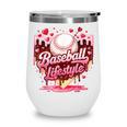 Valentine Baseball Lifestyle Home Plate Ice-Cream Drip Boys Wine Tumbler Valentine Baseball Lifestyle Home Plate Ice-Cream Drip Boys Wine Tumbler