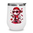 Valentines Day Baseball Drip Ice Cream For Boys Kids Teens Wine Tumbler Valentines Day Baseball Drip Ice Cream For Boys Kids Teens Wine Tumbler