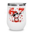Valentines Day Six Seven Baseball 6 7 Meme Dab Heart Boys Wine Tumbler Valentines Day Six Seven Baseball 6 7 Meme Dab Heart Boys Wine Tumbler