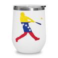 Venezuela Baseball Wine Tumbler Venezuela Baseball Wine Tumbler