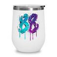 Vintage Baseball 88 Number Wine Tumbler Vintage Baseball 88 Number Wine Tumbler