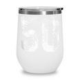 Vintage Baseball Number 50 Jersey Player Uniform Wine Tumbler
