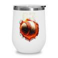 Women's 67 Baseball Boys Birthday Teens Six Seven Brainrot Wine Tumbler