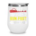 Women's Hit Hard Run Fast Turn Left Baseball Quote Fan Coach Wine Tumbler Women's Hit Hard Run Fast Turn Left Baseball Quote Fan Coach Wine Tumbler