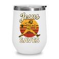 Youth Boy Baseball Jesus Saves Christian Baseball Religious Wine Tumbler Youth Boy Baseball Jesus Saves Christian Baseball Religious Wine Tumbler