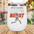 100 Beast Pete Alonso Baltimore Baseball MLBPA Wine Tumbler 100 Beast Pete Alonso Baltimore Baseball MLBPA Wine Tumbler