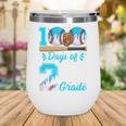 100 Days Of 2nd Grade Baseball 100th Day Of School Boys Kids Wine Tumbler 100 Days Of 2nd Grade Baseball 100th Day Of School Boys Kids Wine Tumbler