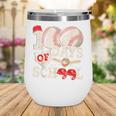 100 Days Of School Baseball 100th Day Of School Kids Teacher Wine Tumbler 100 Days Of School Baseball 100th Day Of School Kids Teacher Wine Tumbler
