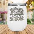 100 Days Of School Baseball Cap Boy School Teacher Wine Tumbler