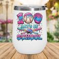 100 Days Of School Baseball Sports Drip Graphic Wine Tumbler 100 Days Of School Baseball Sports Drip Graphic Wine Tumbler