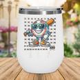 100 Days Of School Boys Baseball 100th Day Of School Kids Wine Tumbler 100 Days Of School Boys Baseball 100th Day Of School Kids Wine Tumbler