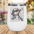 100 Days Of School Boys Dabbing Baseball 100th Day Of School Wine Tumbler 100 Days Of School Boys Dabbing Baseball 100th Day Of School Wine Tumbler