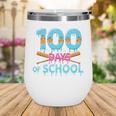 100 Days Of School Drip Ice Cream Baseball For Teacher Kids Premium Tri-Blend Wine Tumbler 100 Days Of School Drip Ice Cream Baseball For Teacher Kids Premium Tri-Blend Wine Tumbler