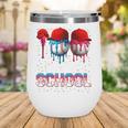 100 Days Of School Dripping Baseball 100th Day Teacher Boy Wine Tumbler 100 Days Of School Dripping Baseball 100th Day Teacher Boy Wine Tumbler