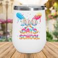 100 Days Of School Ice Cream Baseball Player For Kids Boys Wine Tumbler 100 Days Of School Ice Cream Baseball Player For Kids Boys Wine Tumbler