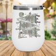 100 Days Smarter Baseball Sport School Celebration Wine Tumbler 100 Days Smarter Baseball Sport School Celebration Wine Tumbler
