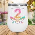 2nd Birthday Baseball Bat Ice-Cream Drip 2yrs Old Boys Kids Wine Tumbler 2nd Birthday Baseball Bat Ice-Cream Drip 2yrs Old Boys Kids Wine Tumbler