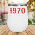 55 Year Old 1970 Classic Baseball Fan 55th Birthday Wine Tumbler 55 Year Old 1970 Classic Baseball Fan 55th Birthday Wine Tumbler