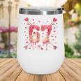 6 7 Melting Number Arrow Baseball Drip Valentine's Day Wine Tumbler 6 7 Melting Number Arrow Baseball Drip Valentine's Day Wine Tumbler