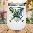 67 Baseball Drip Effect Urban Tee Style 6-7 Meme Graphic Premium Tri-Blend Wine Tumbler 67 Baseball Drip Effect Urban Tee Style 6-7 Meme Graphic Premium Tri-Blend Wine Tumbler