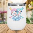 67th Birthday Squad Baseball Ice Cream Drip Birthday Squad Wine Tumbler 67th Birthday Squad Baseball Ice Cream Drip Birthday Squad Wine Tumbler