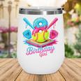 8th Birthday Baseball Ice Cream Drip 8 Years Old Girls B-Day Wine Tumbler 8th Birthday Baseball Ice Cream Drip 8 Years Old Girls B-Day Wine Tumbler